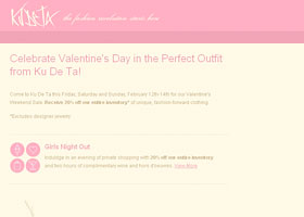 Sample Email Campaign: KuDeTa